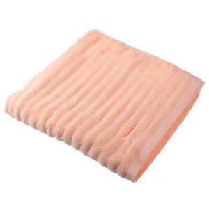 1pc Soft Absorbent Cotton Bath Towel for Bathroom Shower Orange 55.12"x27.17"
